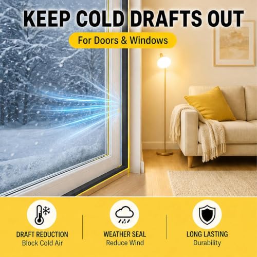 EVA Foam Weatherstrip Tape,Door Window Seal,White,2 Pack 2inX16.4FT - color: White, size: 2 Pack 2inX16.4FT