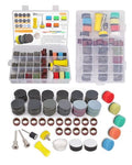 268 PCS 1 Inch Wet Dry Sanding Discs Drums for Dremel Bits 60-10000 Grit