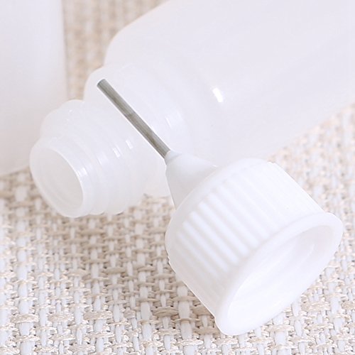 10 Pieces 30ml Precision Tip Applicator Bottle Needle Glue DIY Quilling Tool Precision Squeeze Bottle