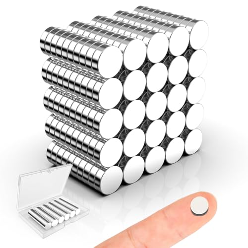 Round Magnets, 7x2mm Small Round Magnetic 250 Pack - size: 7x2mm