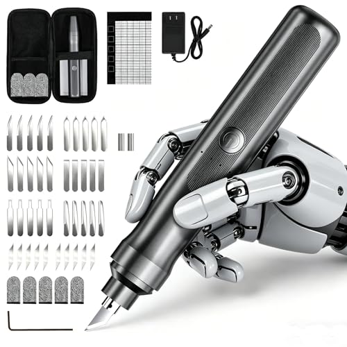 Ultrasonic Cutter Knife, model carving knife, 40kHz vibration frequency & 40W power, suitable for precise carving, cutting 3D printing models, plastic, resin, DIY crafts (No Battery)