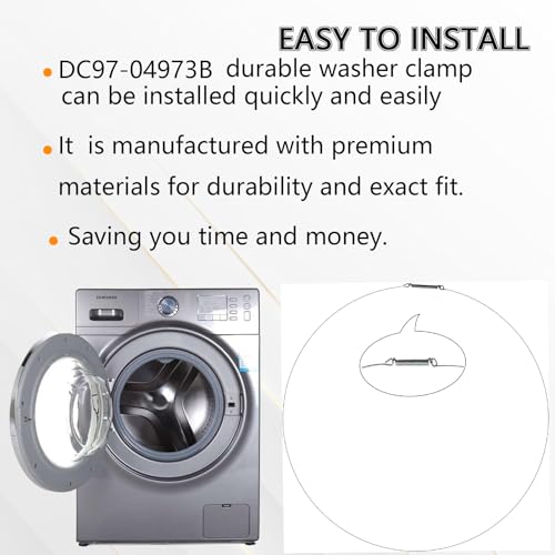 DC97-04973B Washer Door Boot Spring Clamp for Samsung Washing Machine
