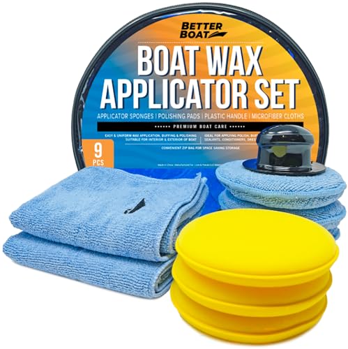 Microfiber Wax Applicator Pads, Soft Foam Hand Polish Sponges and Cloth