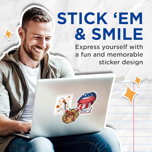 (2 Pack) Scissor Tailed Flycatcher Stickers - Oklahoma State Bird Decals - Bird Lover Gift - 5" On Longest Side - Sticks to Smooth Flat Surfaces - Made in USA - BMCS18286