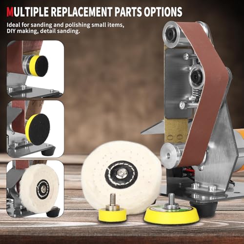 SI FANG Electric Belt-Sander Knife Sharpener Model Crafts Making Grinder