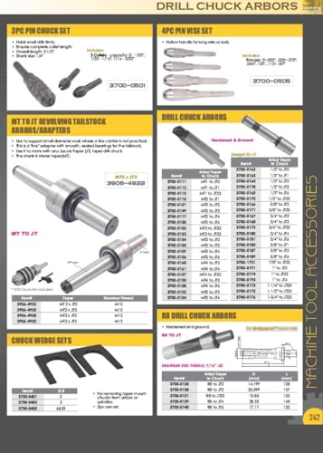 HHIP 3900-1766 NMTB 30 Taper to Jacob JT6 Arbor - size: JT6 Jacob Taper, style: Taper 30