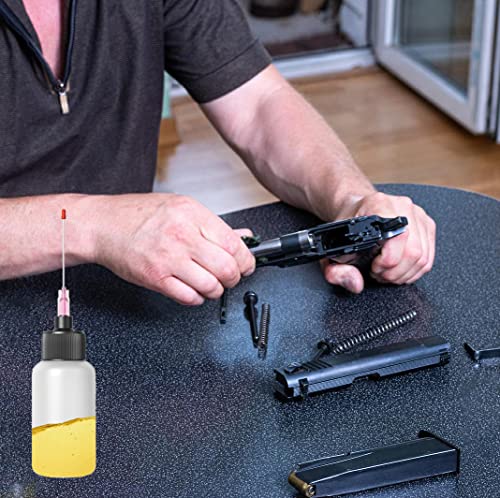5 Pcs Oil Bottles (1 oz), Precision Tip Applicators for Crafts & Hinges - style: 5 Pcs-18G