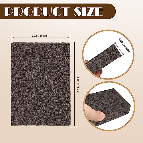36 Grit Sanding Block, Jamiikury Coarse Sanding Sponge, 16pcs - size: 36 Grit