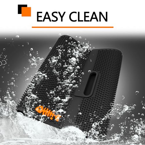 NonSlip Fish Fillet Mat 14 * 24“, Black - color: Black, size: 24"L x 14"W
