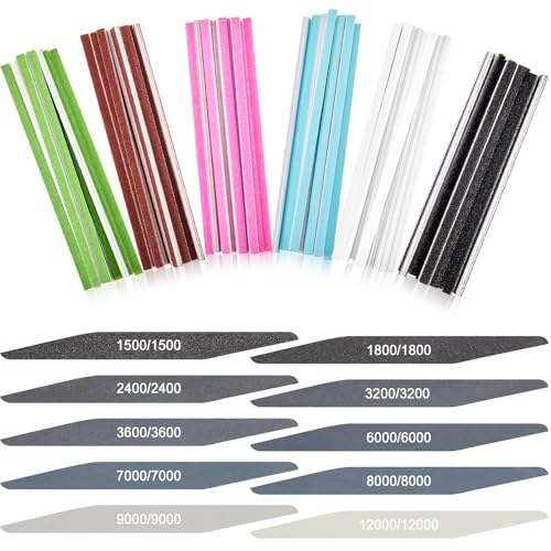 Honoson 70 Pcs Sanding Twigs Model Craft,High Grits Rating,Double Angle - style: Double Angle