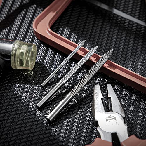Tallew 3 Pack Tire Reamer Drill Bit, Multi Sizes, 3,4.5,6 mm - size: 3,4.5,6 mm