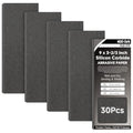 Premium 30-Sheet 400 Grit Wet Dry Sandpaper, 9 x 3-2/3 Inch - color: 400Grit, size: 9x3.6inch