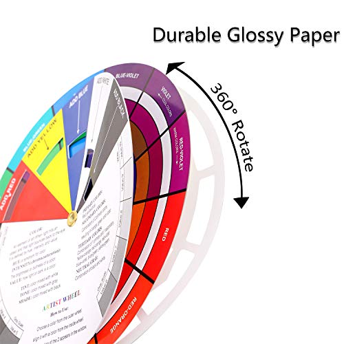 Outus 2 Pcs Creative Color Wheel,9.06 Inch/ 23 Cm - size: 9.06 Inch/ 23 cm