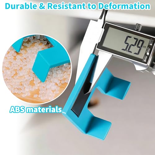 Adjustable Door Hinge Jig - Easy Hinge Mate for Quick Door Installation, Accurate Guide for Hinge Cutting, Carpenter Latch Installation in Minutes|Home Kitchen Bathroom Cabinet Drawer (4)