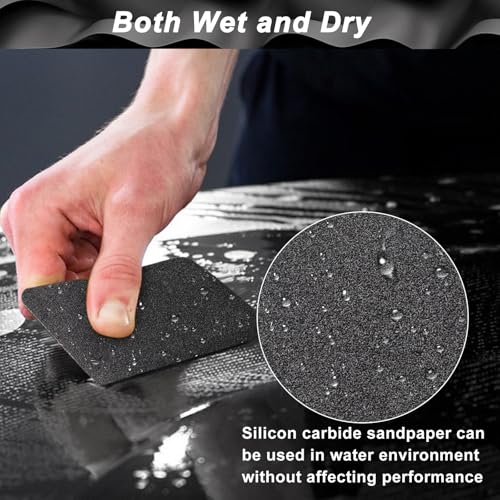 Sandpaper Roll 600 Grit, Wet Dry Sand Paper 3-2/3" Wide 11 Yard - style: 600 Grit