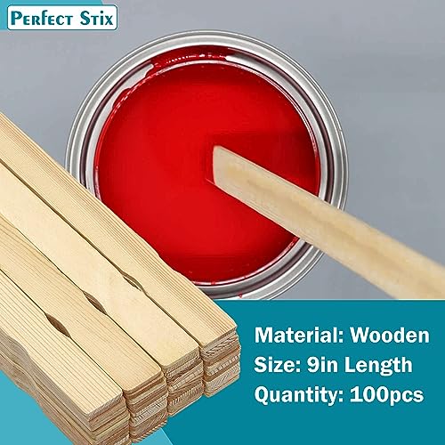 Perfect Stix "9"" Paint Paddles- Pack of 100ct" - size: 9"-Pack of 100ct