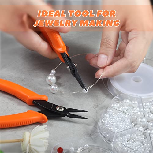 5-Inch Round Nose Pliers Specialty Pointed Nose Tweezer Nose Plier - style: Round Nose Pliers
