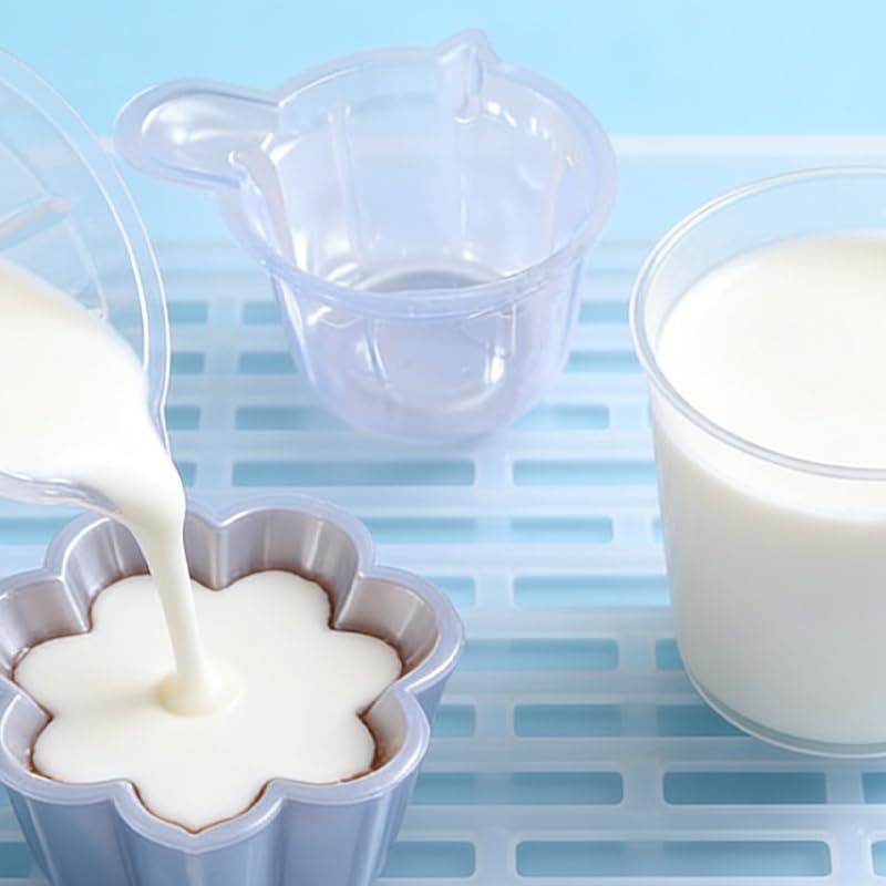 100Pcs Disposable Plastic Resin Mixing Cups, 40ml Paint Mixing Cups Clear Small Paint Cups for Epoxy, Stain, Jewelry Making, Art Supplies