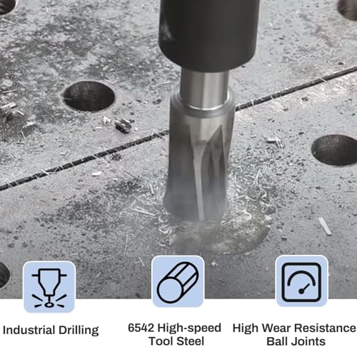 7 Degree Ball Joint Tapered Reamer, 6542 High-Speed Tool Steel - style: 7 Degree