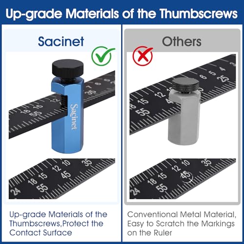 Circular Saw Guide & Stair Gauge Block for Framing Square