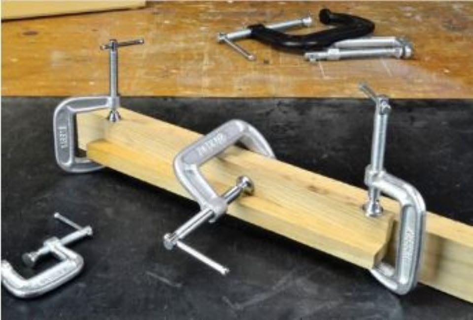 BESSEY CM40 Drop Forged, C-Clamp, 4 In. - size: 4 in.