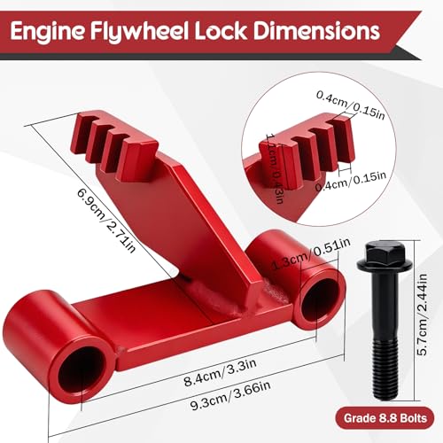 Chelhead Red LS Flywheel Locking Tool Heavy Duty Flexplate Holding Tool - color: Red