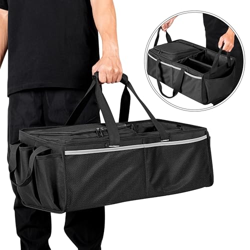 Front Trunk Organizer with Cooler Bag Compatible with Tesla Model 3 Model Y