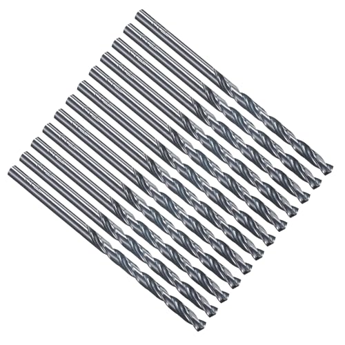 PATIKIL #25 Drill Bit Micro M2 High-Speed Steel 135° for Metal 12 Pack - size: #25 (3.797mm）