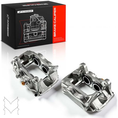 A-Premium Front Left and Right Side Disc Brake Caliper - style: Casting# S13WE Front Driver and Passenger