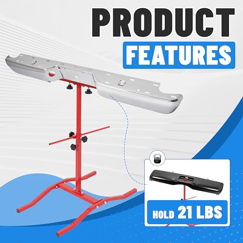 Universal Spray Paint Stand Adjustable Up to 21 LBS T-Bar Rack