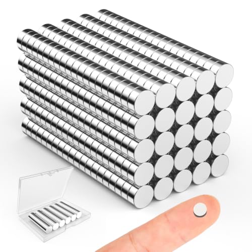 Small Magnets for Crafts, 5x2 mm Round Magnets 500 Pack - size: 5x2 mm