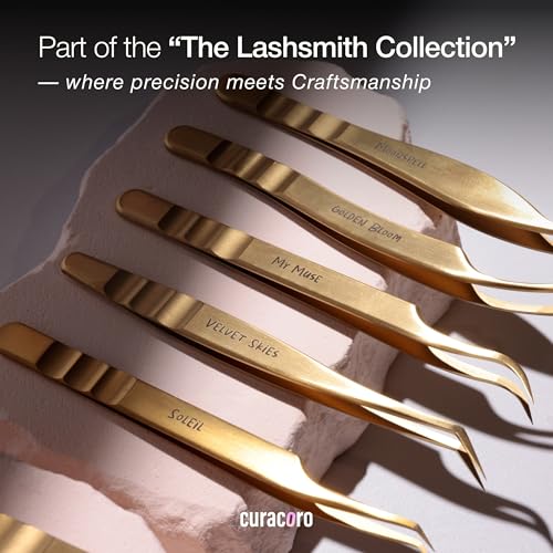 Curacoro Lash Tweezers, LashSmith Curve Isolation Tweezer - Moonlight - color: Curve Isolation - Moonlight