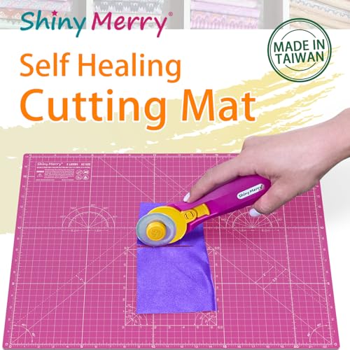 Self Healing Cutting Mat A0 36"x 48" Double Sided Pink Mat - color: Pink, size: A0 (36" x 48")