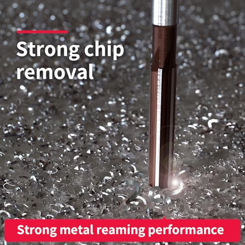 8mm Hand ReamerH8 Straight Slot Reamer,Metric Reaming Drill Bit for Metal,2Pcs DRINYOUNG (8mm 2pcs) - size: 8mm 2pcs