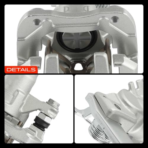 A-Premium Rear Right Passenger Disc Brake Caliper with Bracket - style: Rear Passenger Side