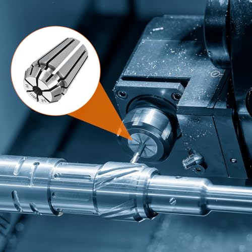HARFINGTON Spring Collet Chuck ER11 3mm 65Mn Spring Steel Precision Router Collets for CNC Engraving Milling Lathe Tool - size: ER11 x 3mm