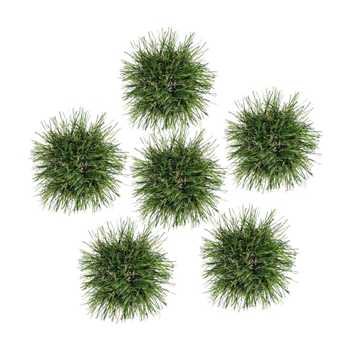 KuGuo Mini Artificial Grass Mats, 12 Pack, Early Summer Grass - color: Early Summer Grass, size: 12PCS