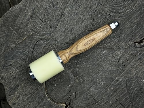 Sharky Nylon Head Mallet Hammer with Ash Handle 8.46 in