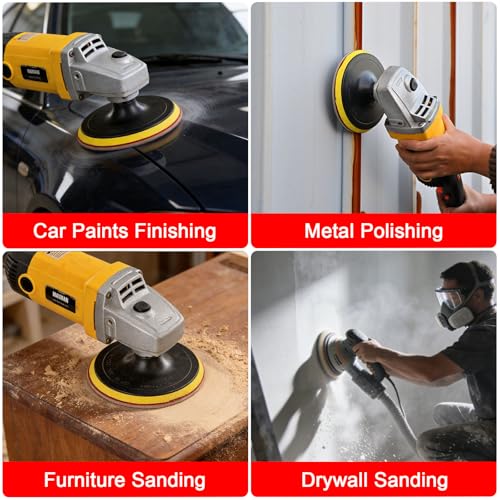 MAXMAN Foam Sanding Pads12pcs, 6" Sanding Sponge Set, 2000Grit for Auto - size: 6 inch, style: 2000 Grit
