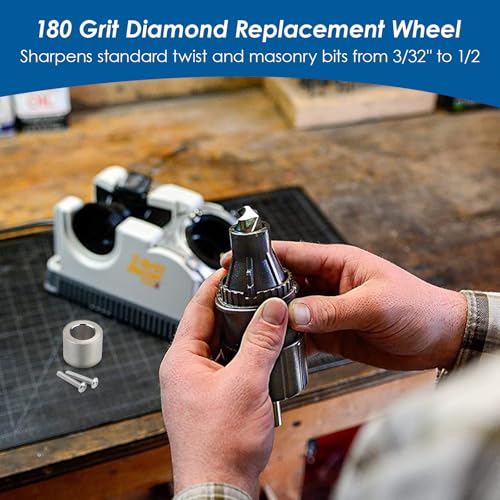 180 Grit Diamond Replacement Wheel for Drill Doctor