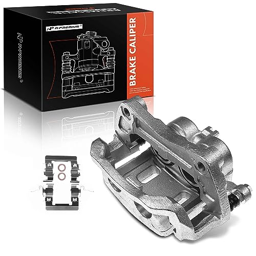 A-Premium Front Right Passenger Disc Brake Caliper with Bracket - style: Front Passenger Side