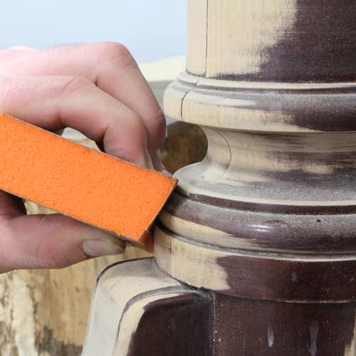 Gator 783520 Fine 120-Grit Dual-Angle Sanding Sponge, 3 x 5 x 1 Inch