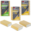 3M Angled Sanding Sponge 3 Pack - All-Purpose Variety 3M Sanding Sponge Bundle Includes 3 Sanding Sponges (60, 180, 220) | Sanding Sponges Interior & Exterior Projects