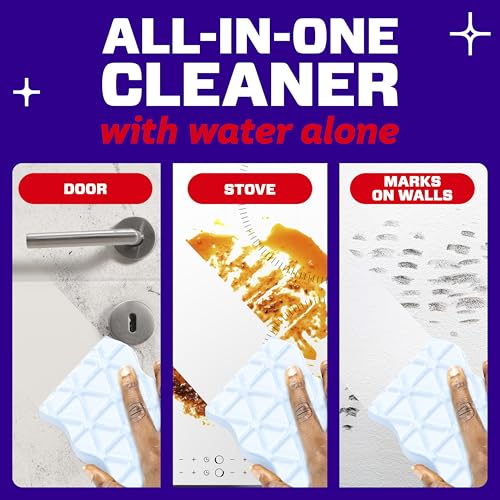 Mr. Clean Magic Eraser Sponge, All Purpose Cleaner, Cleaning_Scrubber, Wall, Sneaker,Kitchen,Bathroom,Shower Cleaner,Cleaning Supplies,Melamine Sponge,Cleaning Pads,Extra Durable, 9 Count (Pack of 2) - size: 9 Count (Pack of 2), style: Upgraded Version