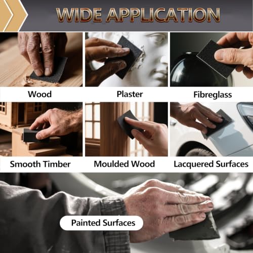 12-Sheet Premium Wet Dry Sandpaper Assortment Fine, 9 x 11 Inch - style: MixGrit 12Pcs