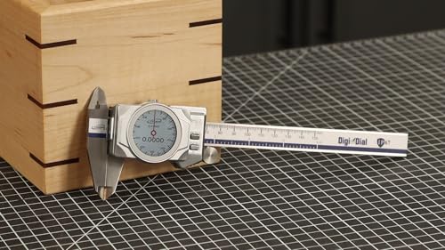 iGAGING 0-6" Electronic Digital Caliper Full Color LCD Display with Real Time Dial Movement, IP67 Protective Rating (100-670-06)
