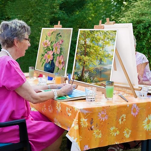 Painting Easel, A-Frame Wooden Tabletop Easel Display Stand (2 Pack) - style: 2 Pack
