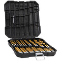 Metric 99 Pieces Titanium Twist Drill Bit Set, 135° Tip High Speed Steel, Size from 1.5mm up to 10mm, Ideal Drilling in Wood/Cast Iron/Aluminum Alloy/Plastic/Fiberglass, with Hard Storage - size: Metric 99 Pieces Drill Bit Set 135°