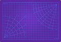 Excel Self-Healing Cutting Mat, 5-1/2 by 9-Inch, Purple - color: Purple, size: 9"L x 5.5"W
