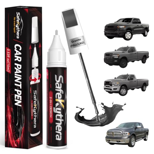Granite(PAU/LAU) Touch Up Paint Pen for Dodge - color: Granite(PAU/LAU) for Caravan/Challenger/Avenger/Caravan/Dart/Durango/Journey/ProMaster